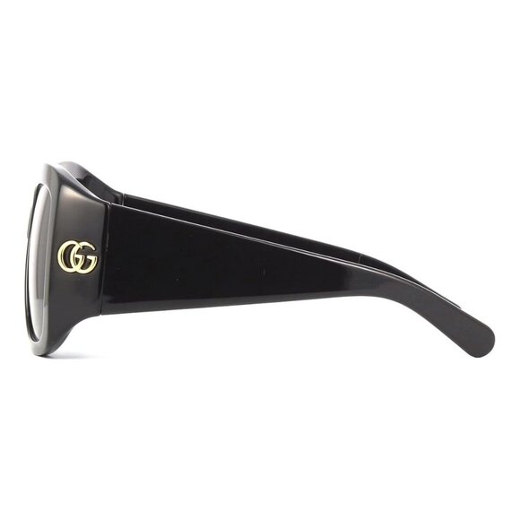 New GUCCI Black Square GG1402S 001 Sunglasses Women - Picture 3 of 3